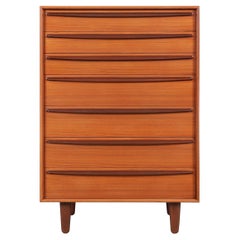 Danish Modern Teak Highboy by Svend a. Madsen for Falster