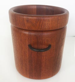 Danish Modern Teak Ice Bucket by Digsmed Design