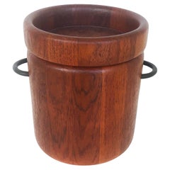 Danish Modern Teak Ice Bucket by Digsmed Design