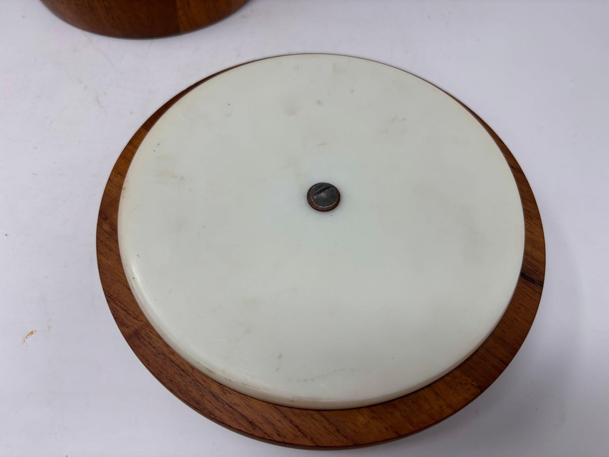 Danish Modern Teak Ice Bucket Dansk Jens Quistgaard Style 1960s Denmark For Sale 1