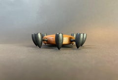 Danish Modern Teak & Iron 8-Armed Crab Candleholder by Digsmed ca. 1969