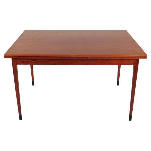 Hans J Wegner/Johannes Hansen 567 Teak Dining Table with Three Leaves ...
