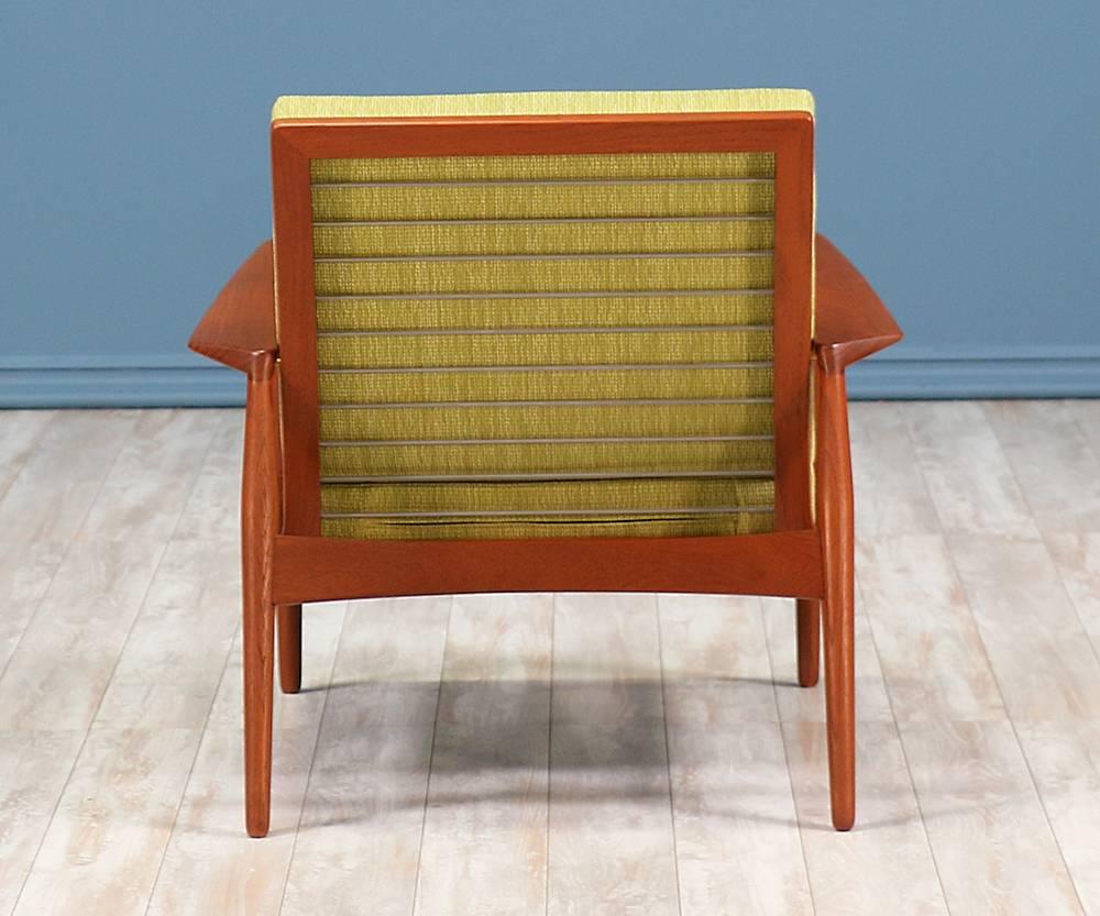 Mid-Century Modern Danish Modern Teak Lounge Chair -Denmark