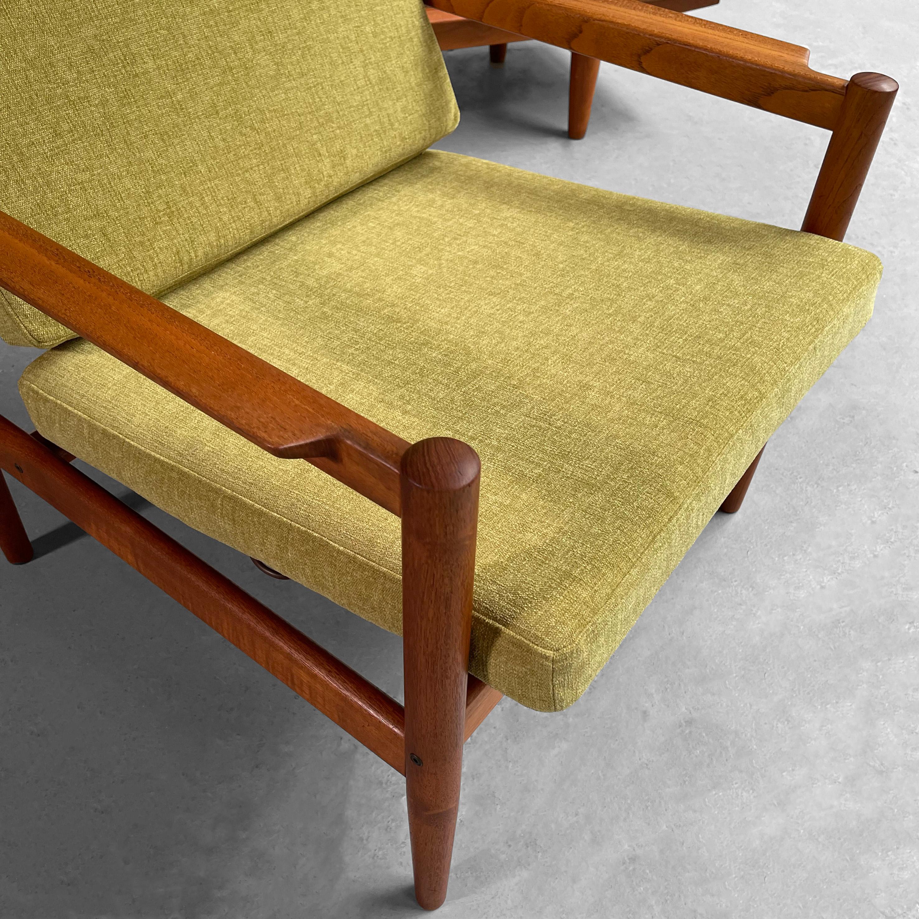 Danish Modern Teak Lounge Chair by Borge Jensen 4