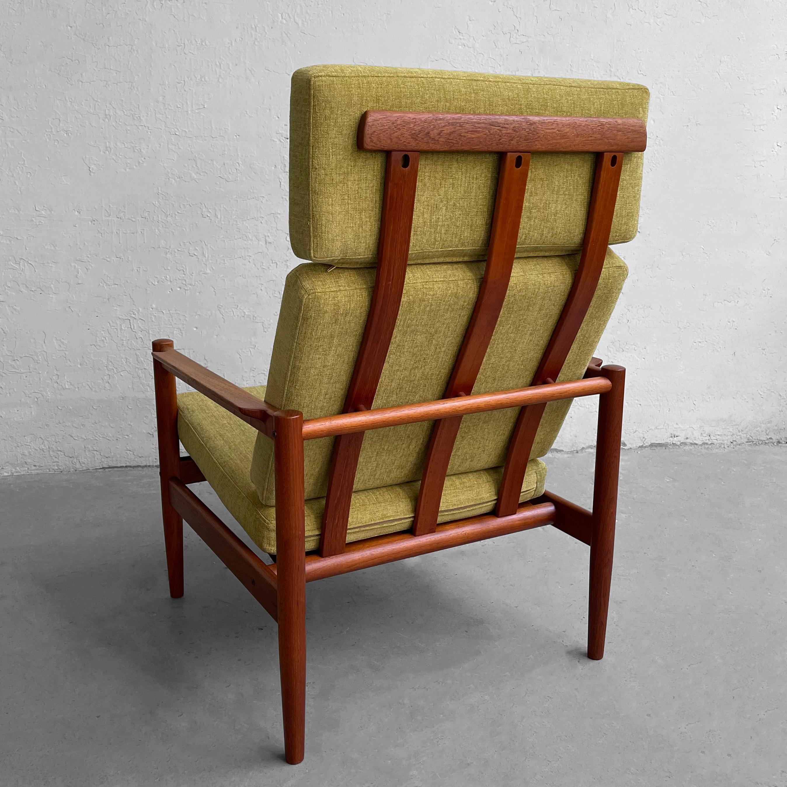 Danish Modern Teak Lounge Chair by Borge Jensen 1