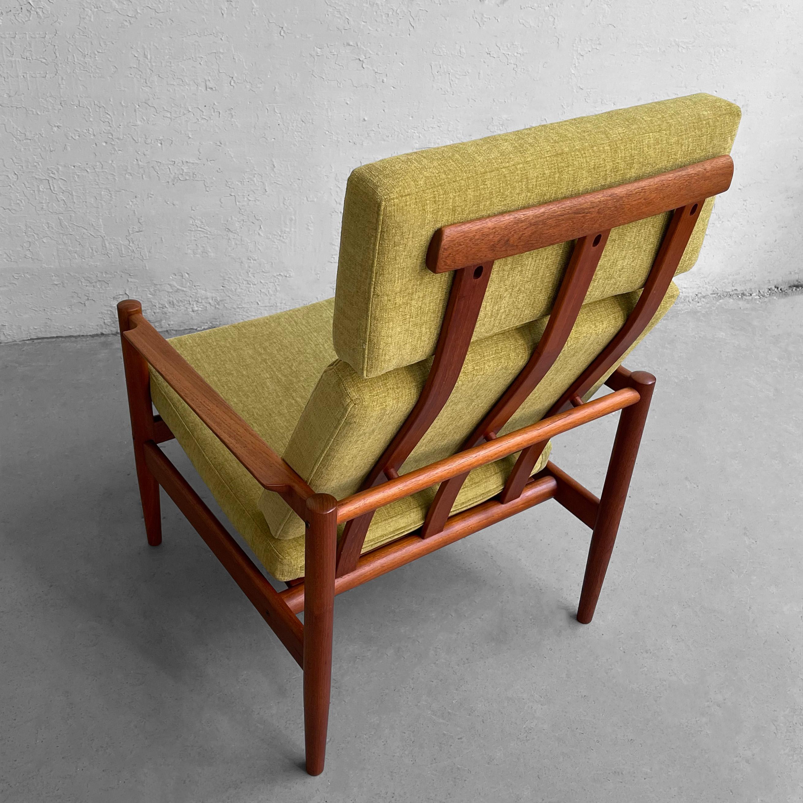 Danish Modern Teak Lounge Chair by Borge Jensen 2