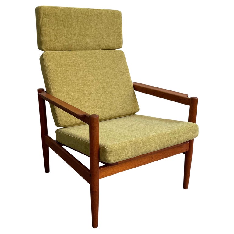 Danish Modern Teak Lounge Chair by Jensen For Sale at 1stDibs
