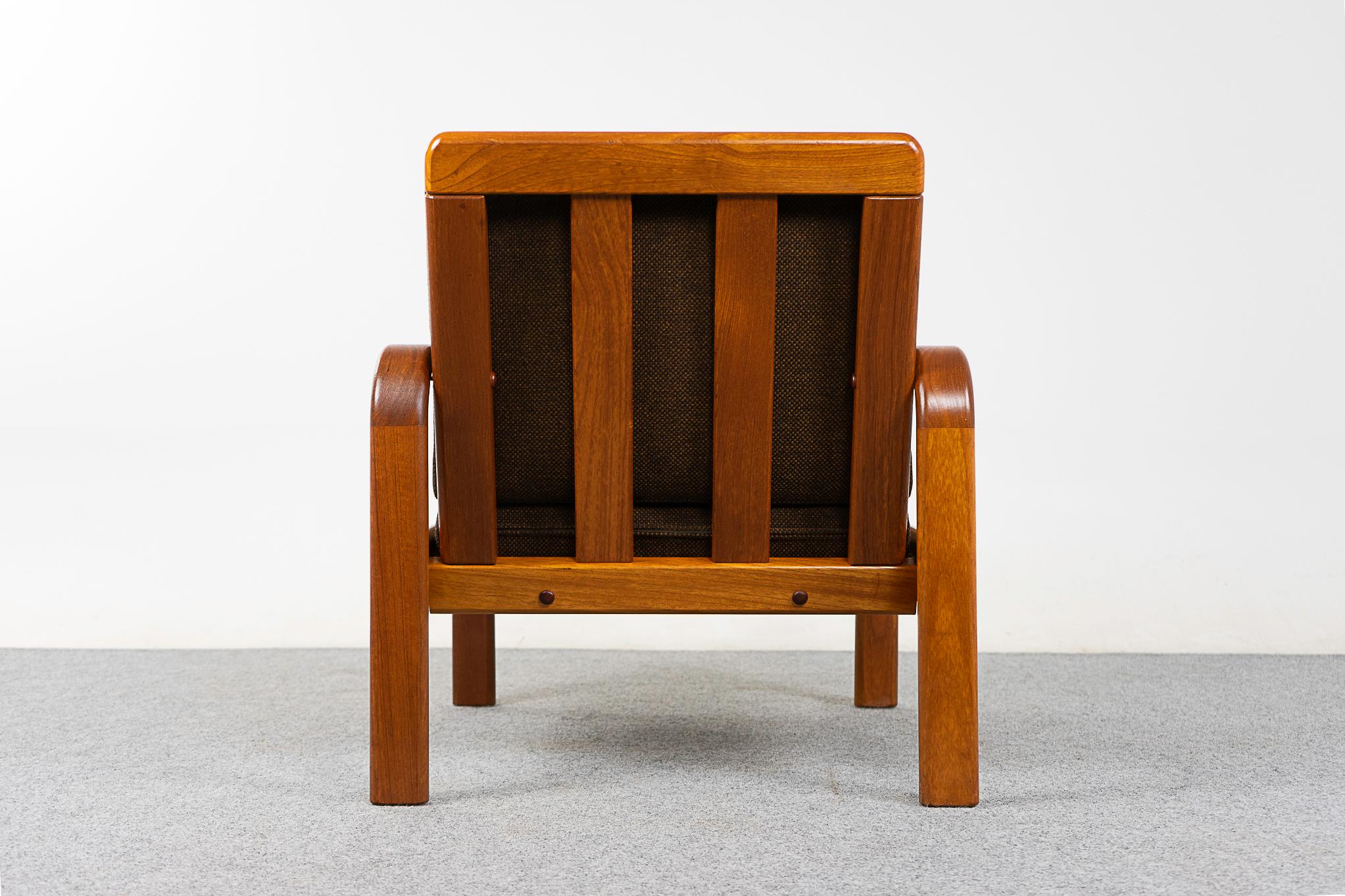 Danish Modern Teak Lounge Chair 5