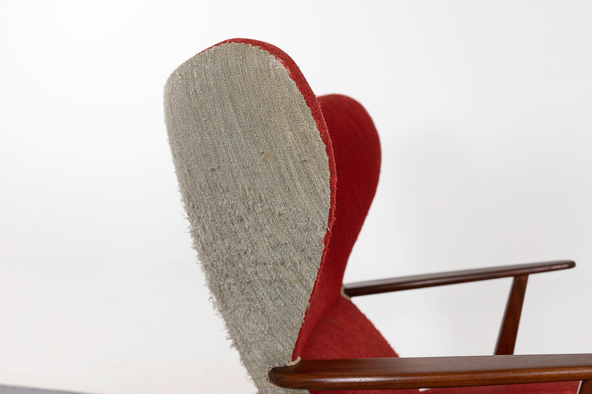Danish Modern Teak Lounge Chair For Sale 6