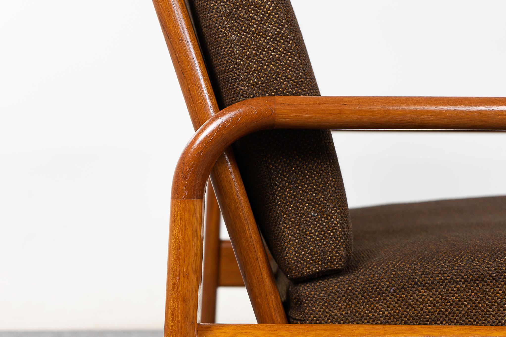 Danish Modern Teak Lounge Chair 3