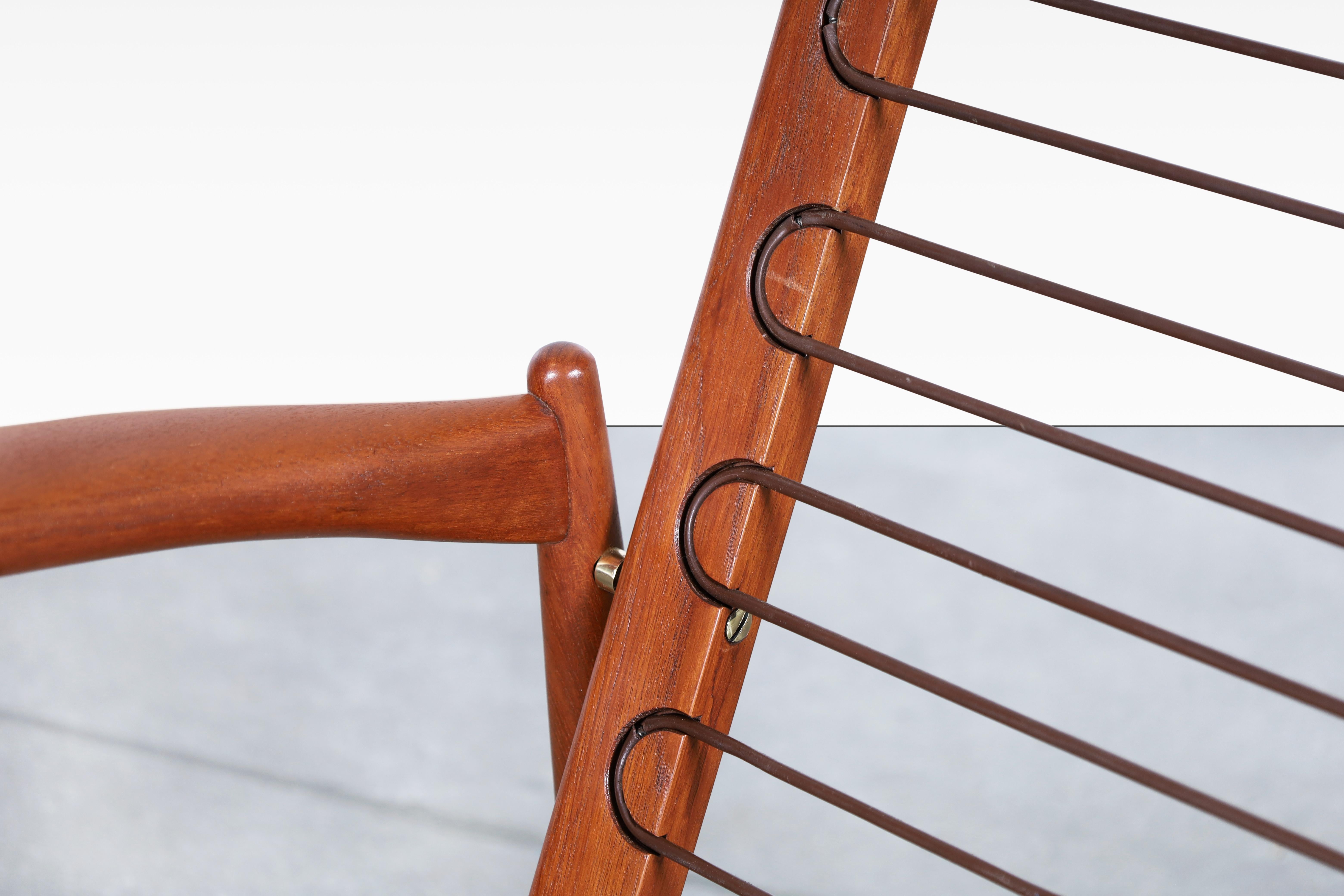 Danish Modern Teak Lounge Chairs by Ib Kofod Larsen for Selig For Sale 1