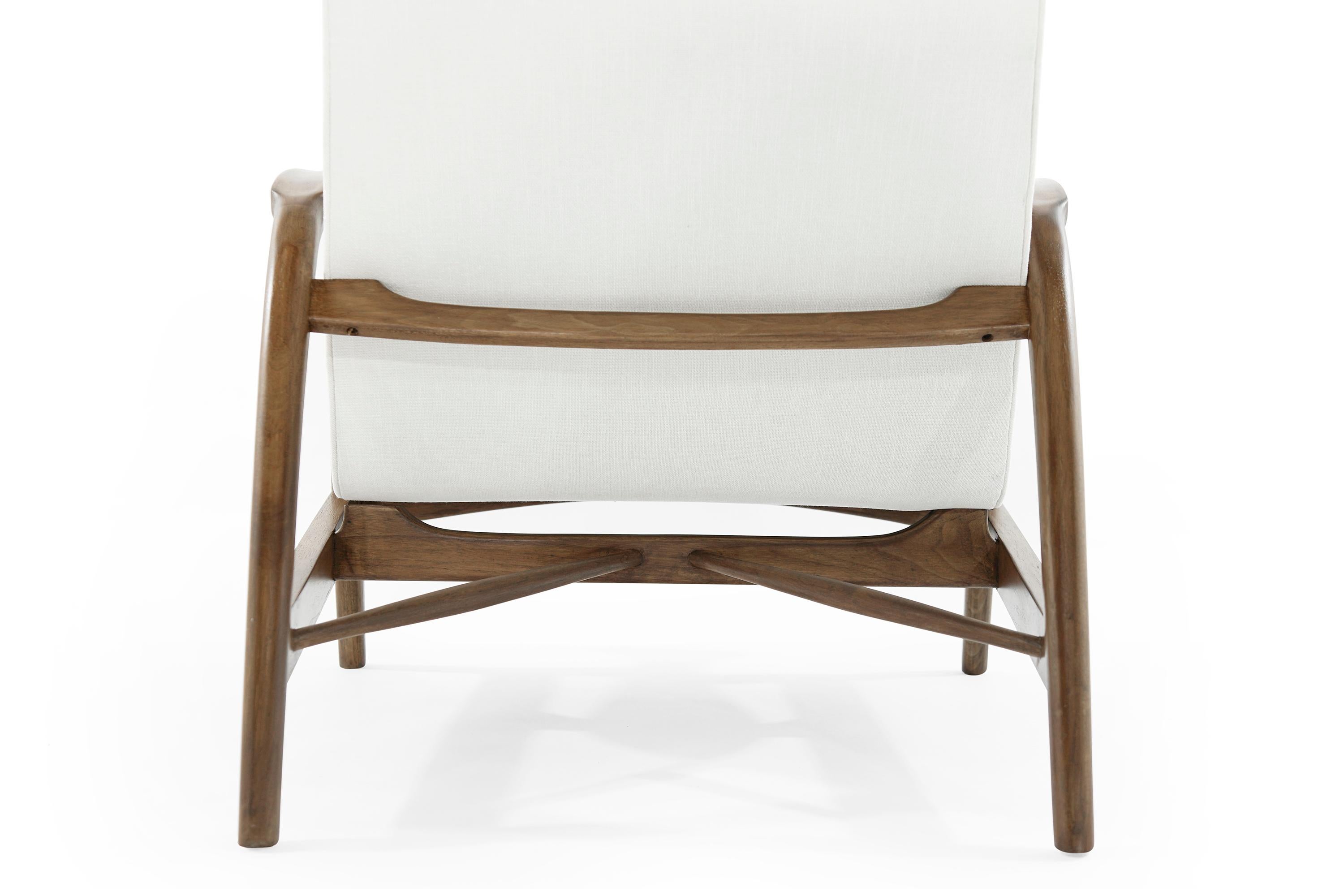 Danish Modern Teak Lounge Chairs 4