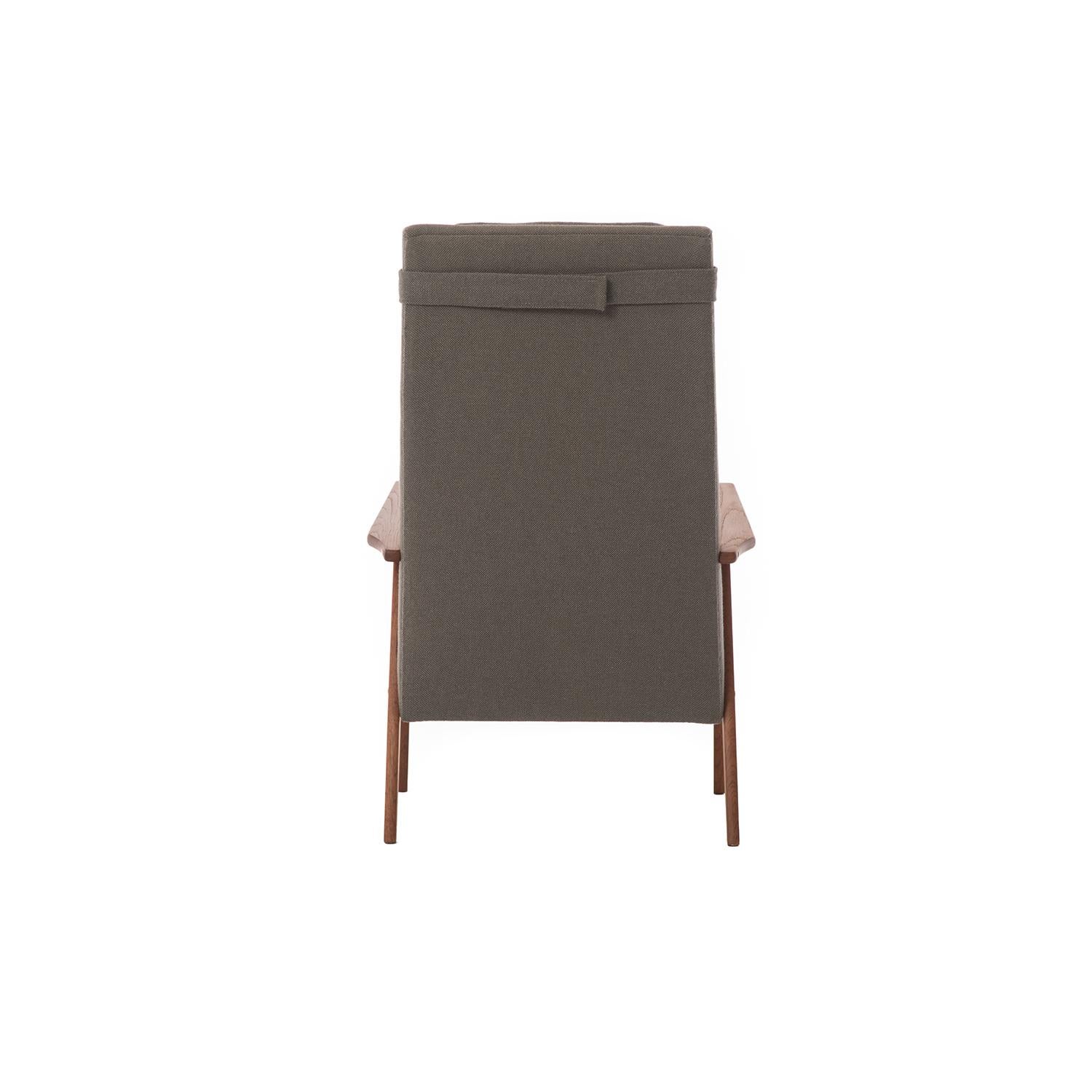 Oiled Danish Modern Teak Lounge Chairs, Set of 2