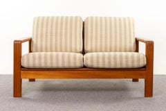 Danish Modern Teak Loveseat