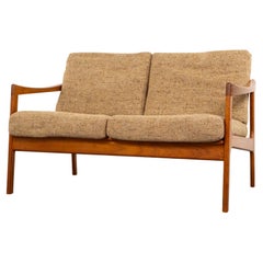 Danish Modern Teak Loveseat