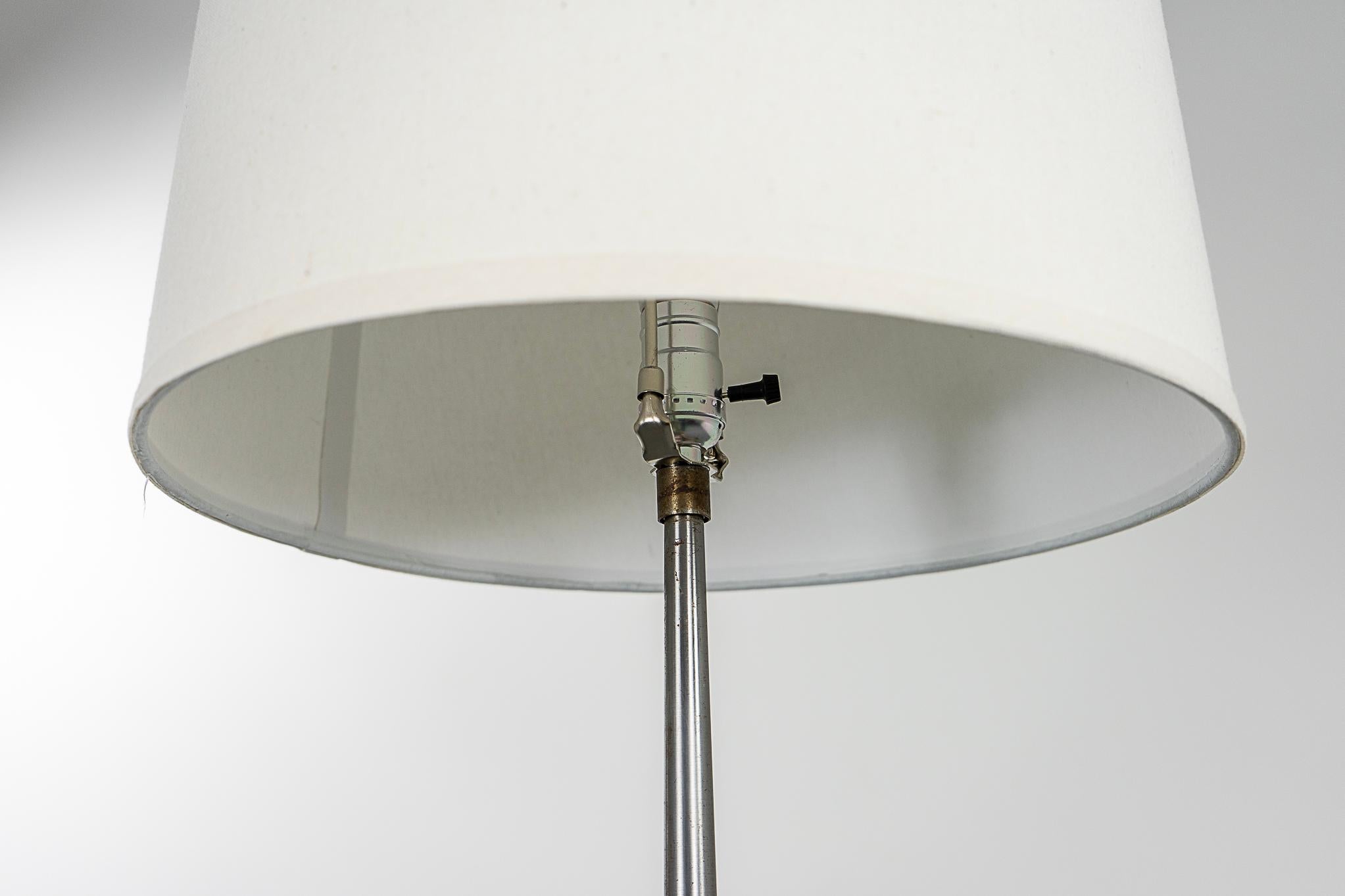 Danish Modern Teak & Metal Floor Lamp For Sale 2