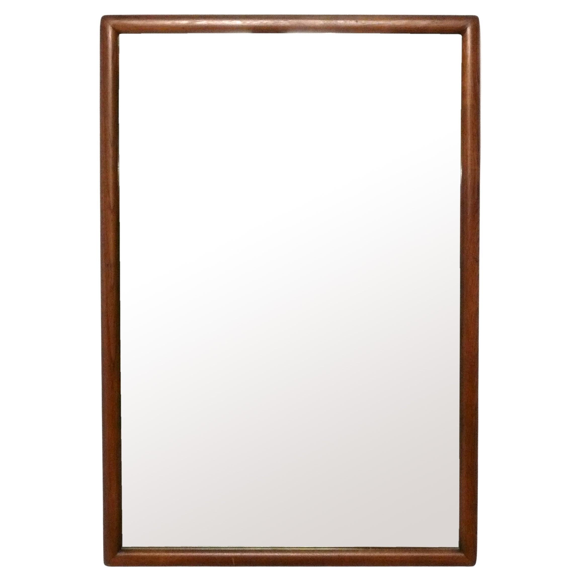 Danish Modern Teak Mirror 38" x 26"