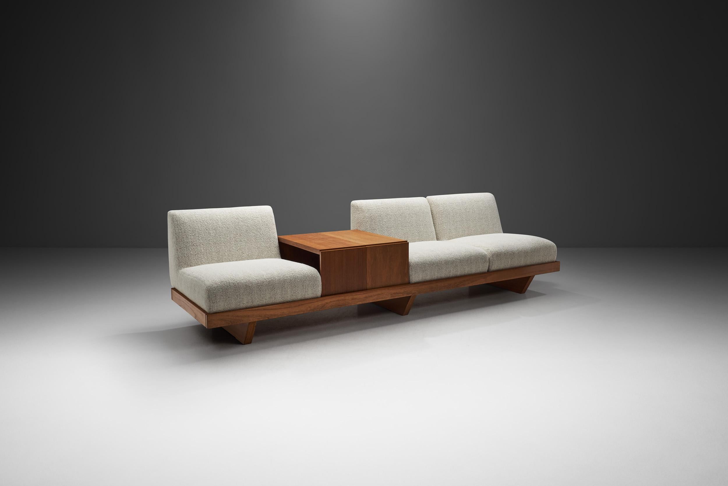 Danish design is a remarkable combination of concern for functionality and materiality melded with a desire for outmost comfort. With a modern but also retro look, this three-seater has a charm that is delightfully unique.

Danish Modern designs are