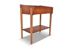 Comodino moderno danese in teak di Børge Mogensen