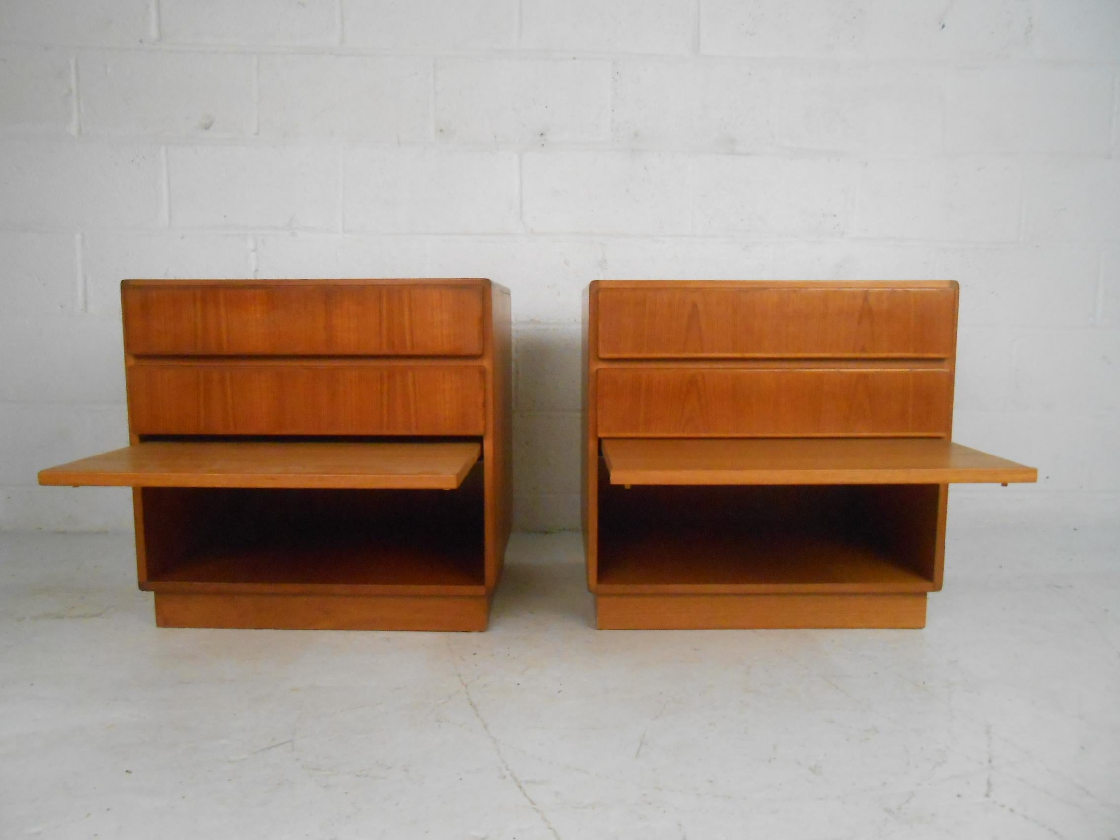 Dänische moderne nachttische aus teakholz by Komfort im Angebot 10