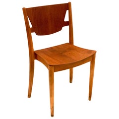 Vintage Danish Modern Teak & Oak Dinning Chair Borge Mogensen for C M Madsen/John Stuart