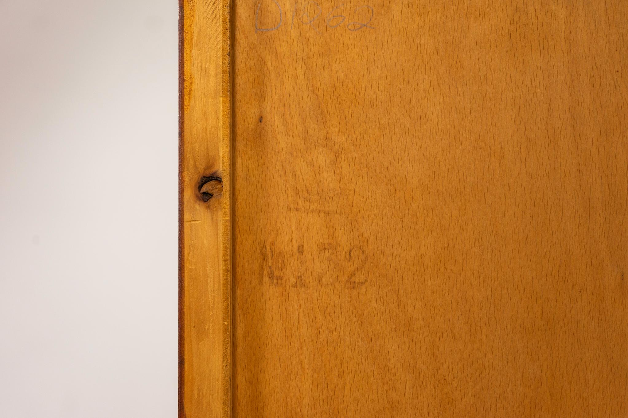 Credenza moderna danese di metà secolo in teak e oak di Borg Mogensen 5
