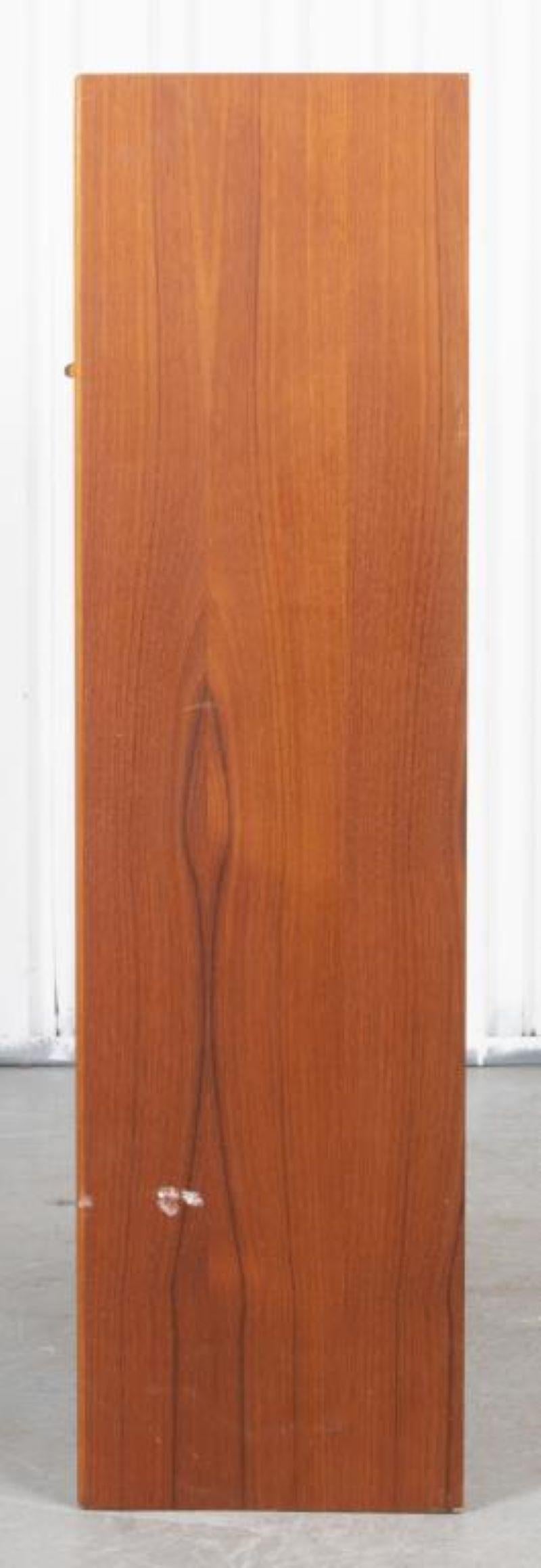 Danish Modern Teak Open Bookcase In Good Condition In New York, NY