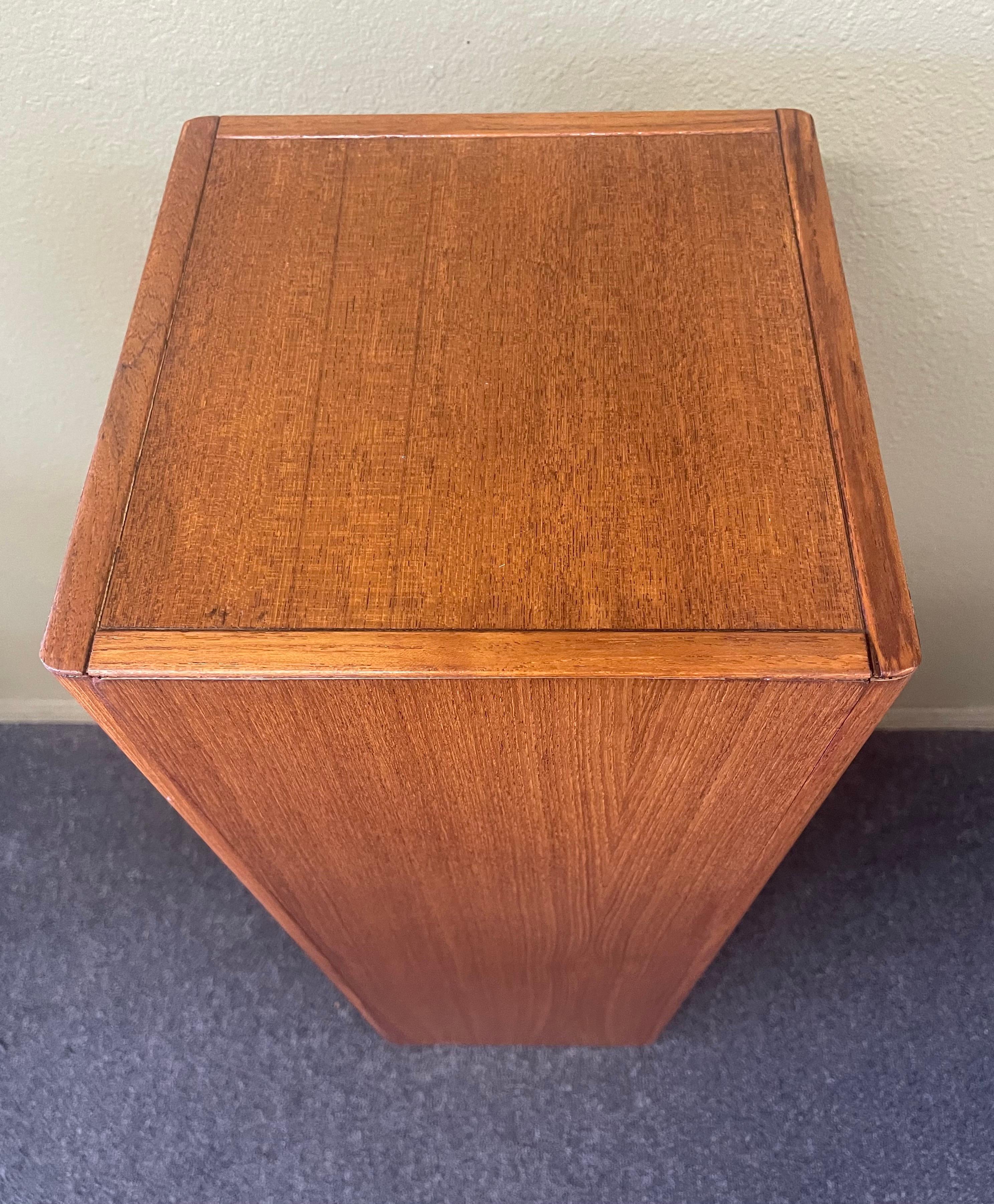 Danish Modern Teak Pedestal / Plant Stand 4