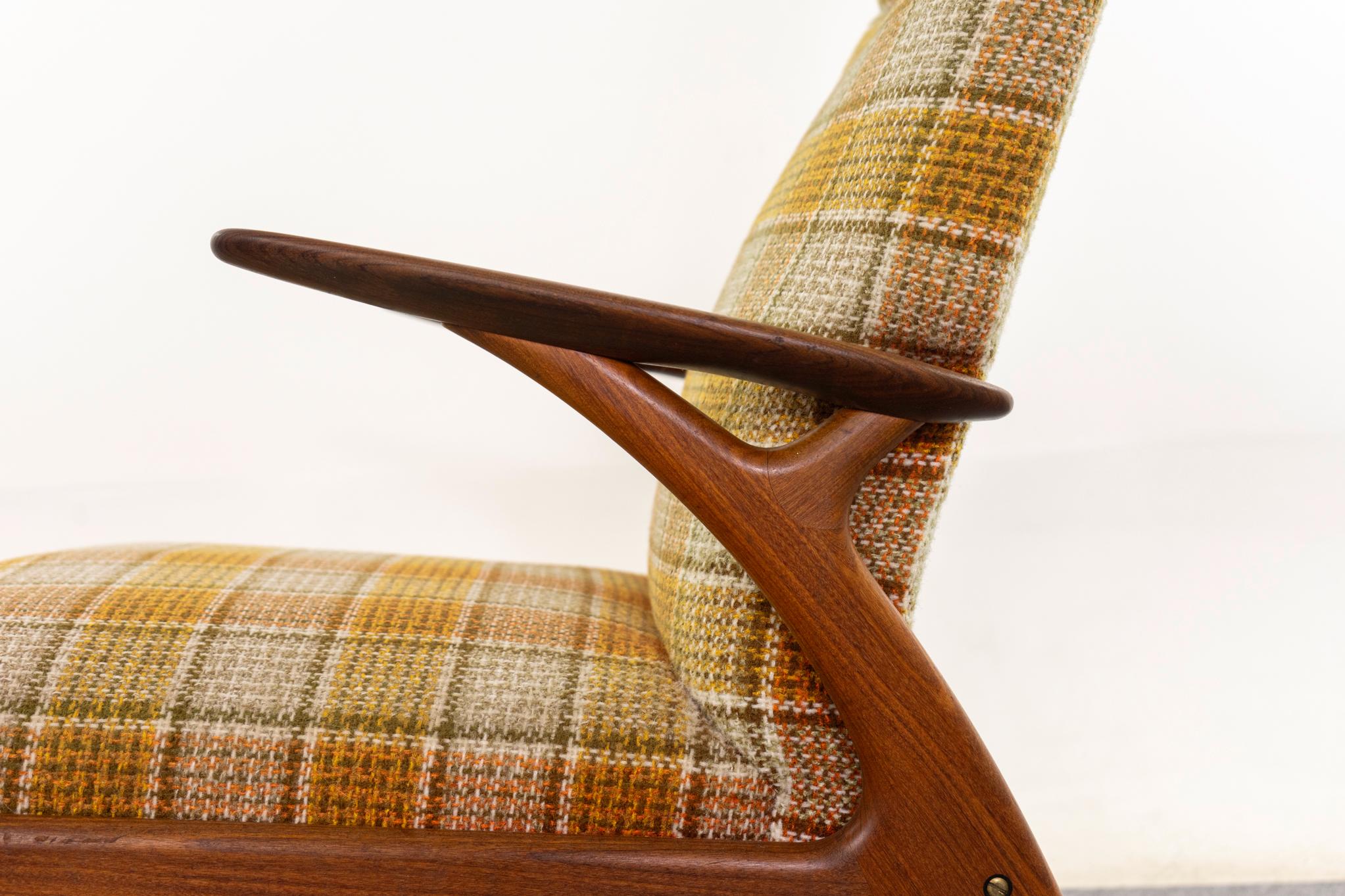 Danish Modern Teak Recliner by Christian Sorensen In Good Condition In VANCOUVER, CA