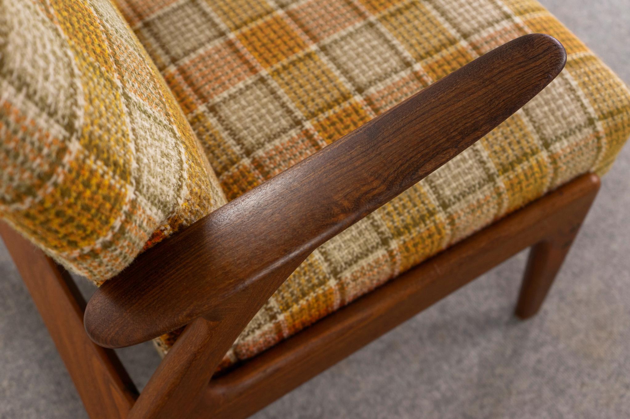 Mid-20th Century Danish Modern Teak Recliner by Christian Sorensen