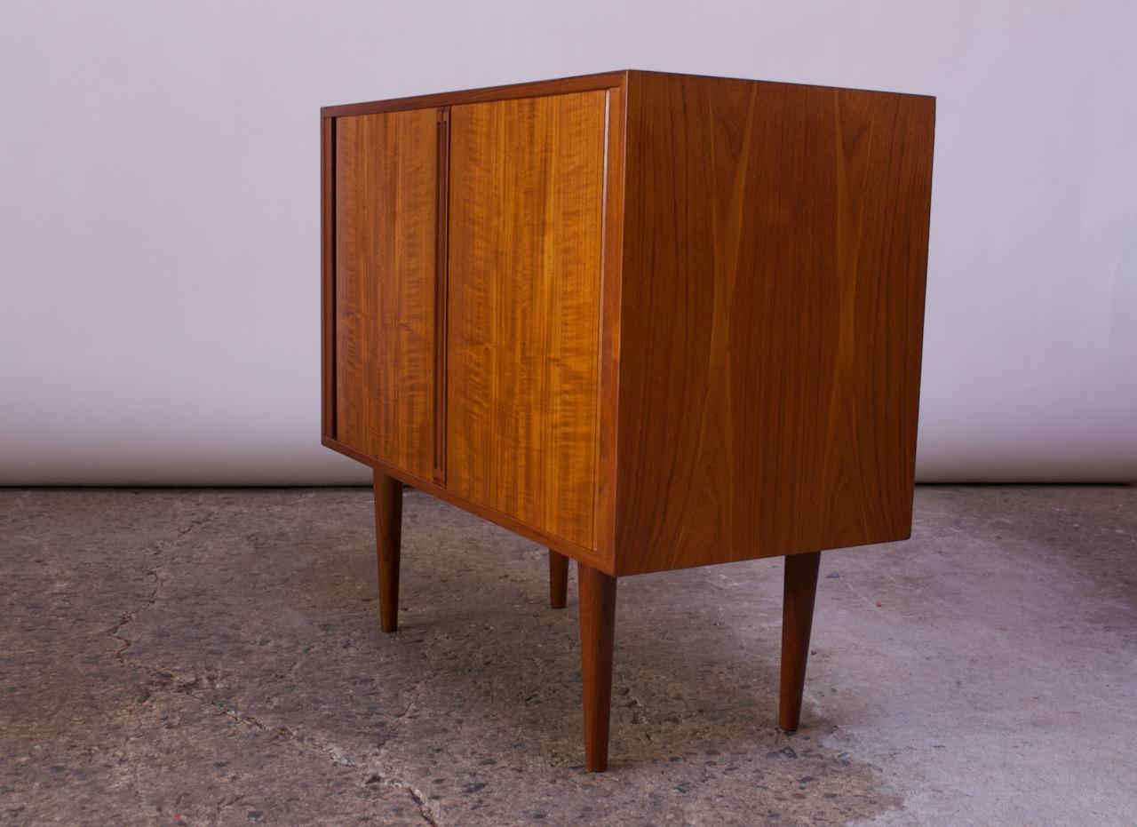 Danish Modern Teak Record Cabinet by Kai Kristiansen for Feldballes Møbelfabrik 4