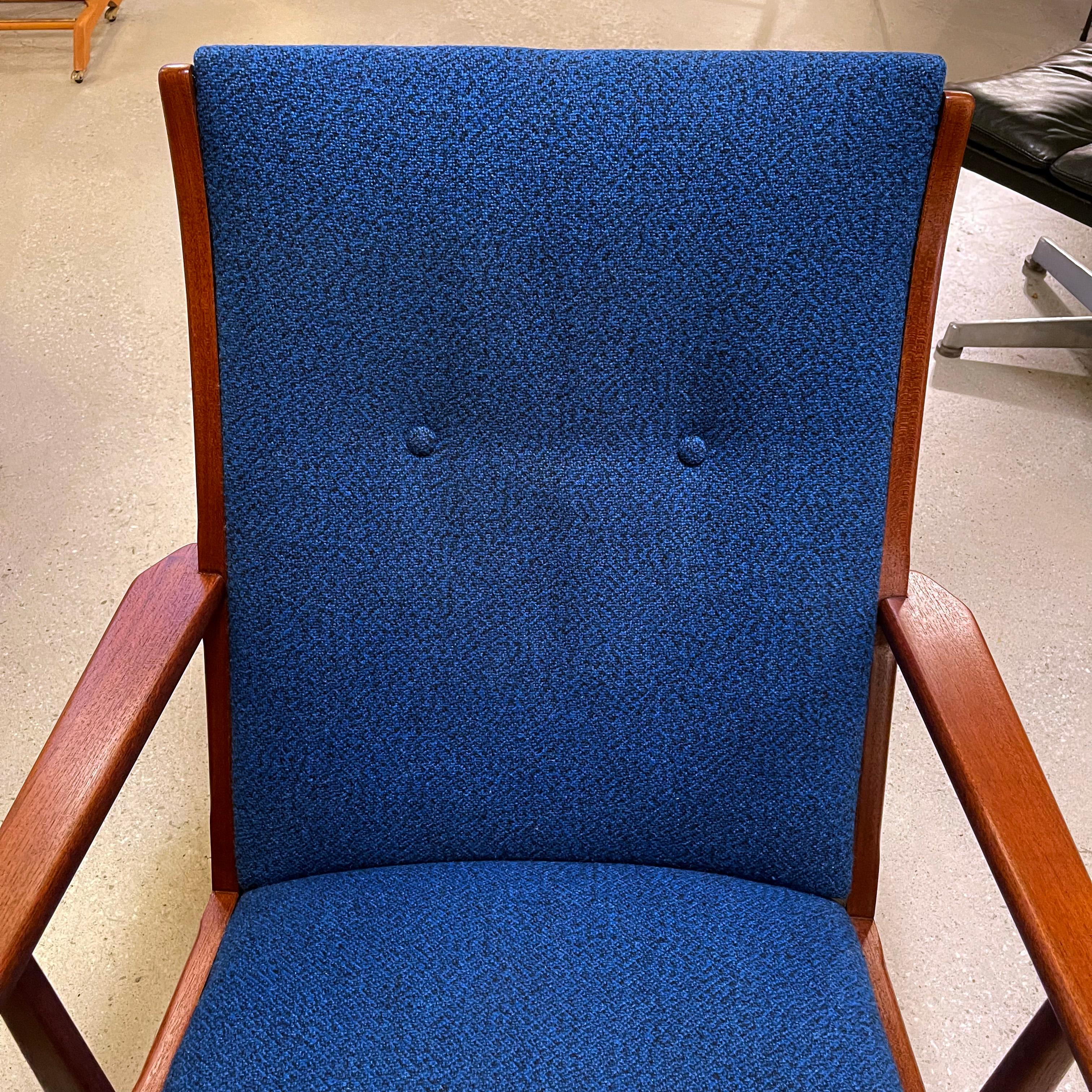 20th Century Danish Modern Teak Rocking Chair by Holgar Georg Jensen