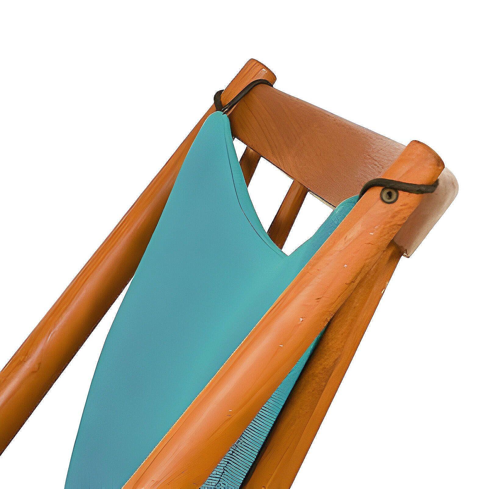 Sedia a dondolo moderna danese in teak con seduta in pelle di Frank Reenskaug in vendita 1