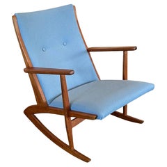 Danish Modern Teak Rocking Chairs by Holger Georg Jensen for Tonder Mobelvaerk