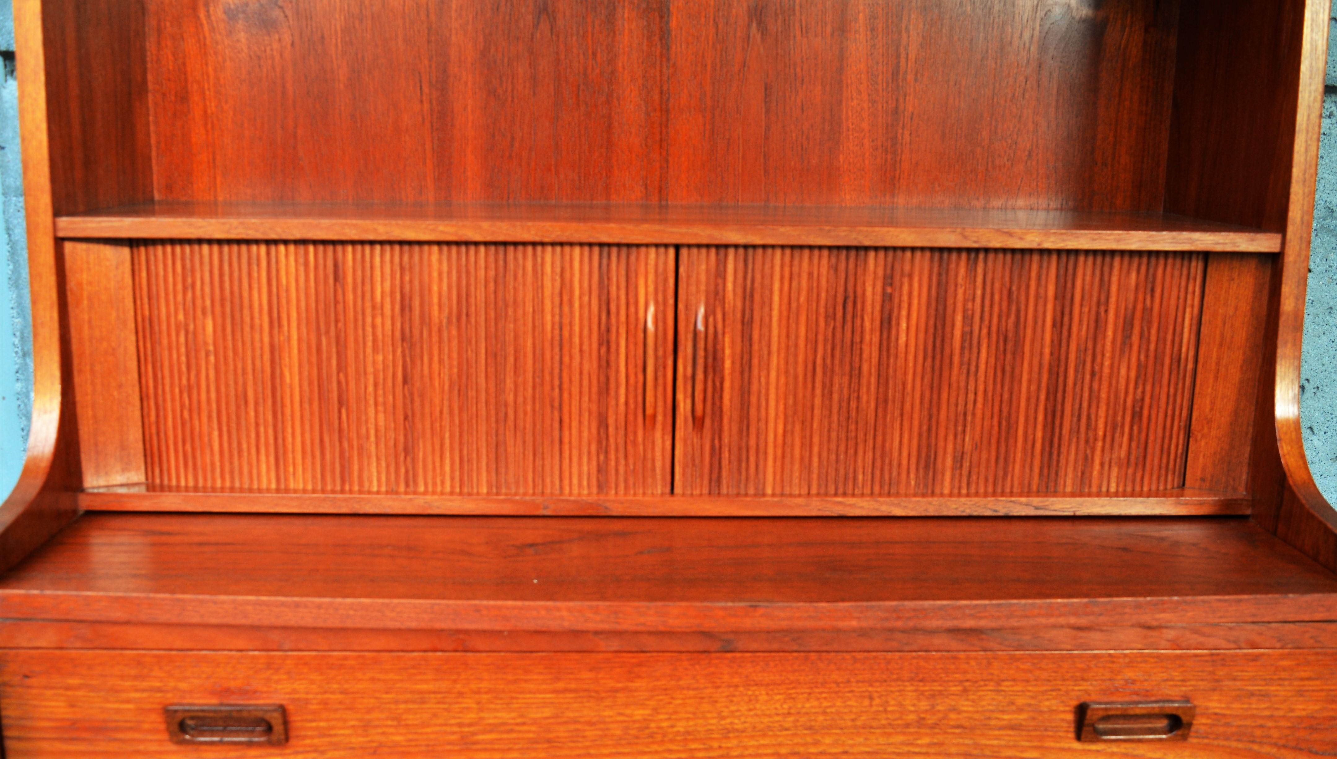 Danish Modern Teak Secretary/Dresser by Johannes Sorth for Bornholm Mobelfabrik 4