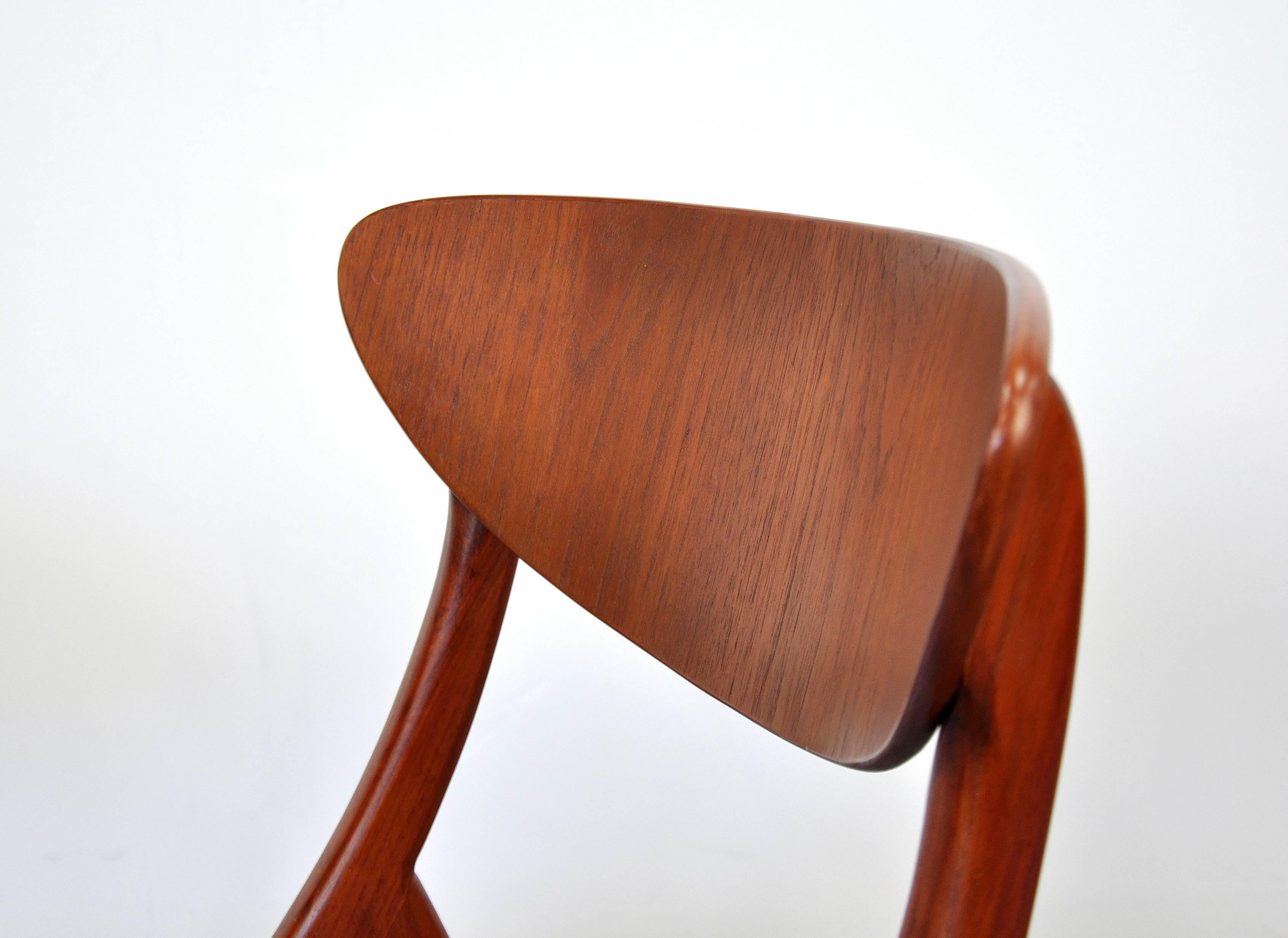 Mid-20th Century Danish Modern Teak Side Chair