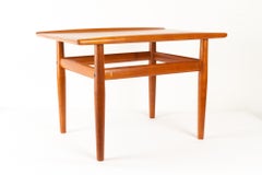 Danish Modern Teak Side Table by Grete Jalk for Glostrup Møbelfabrik, 1960s