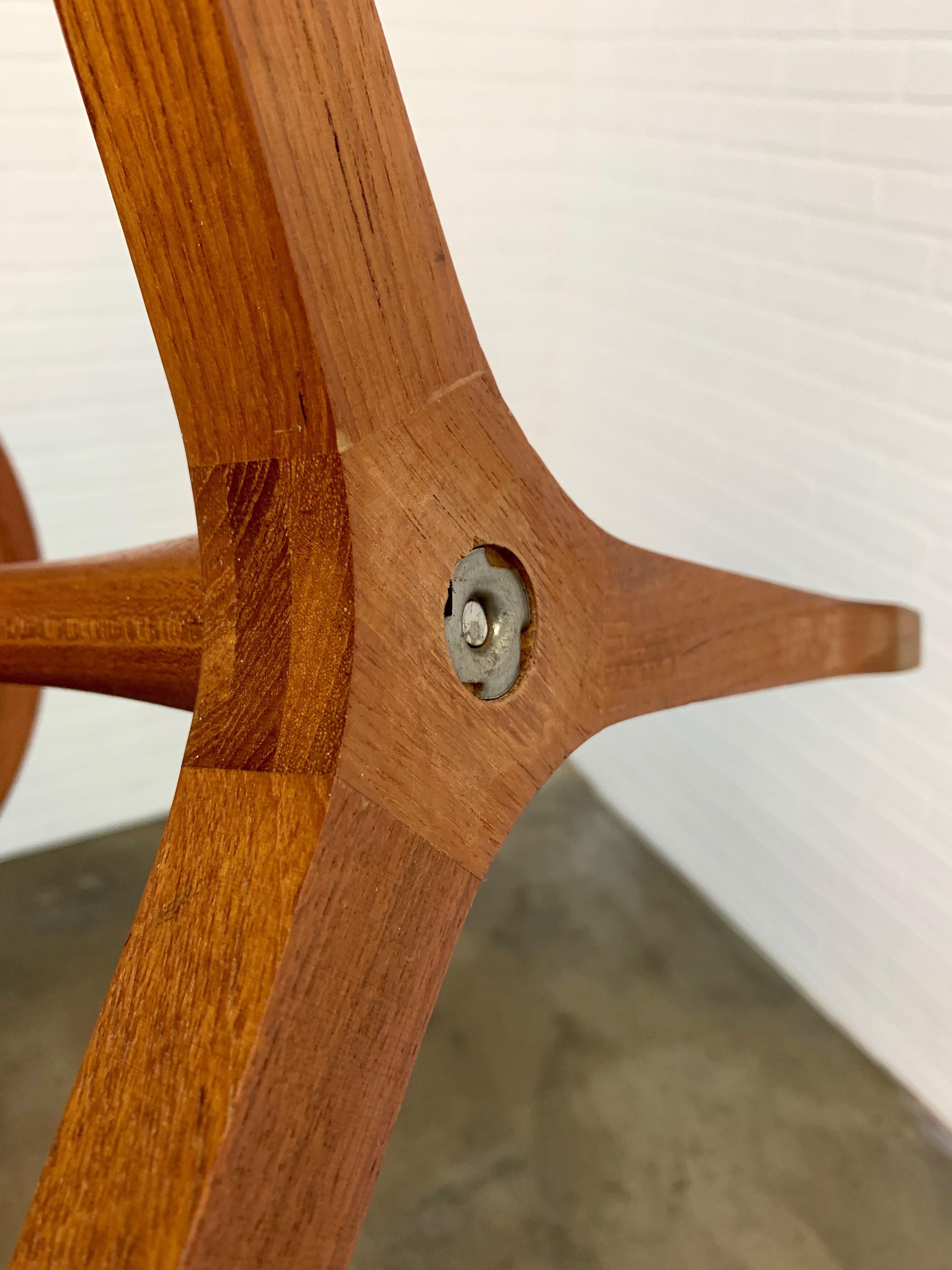 Danish Modern Teak Side Table Designed by Hans Andersen 5