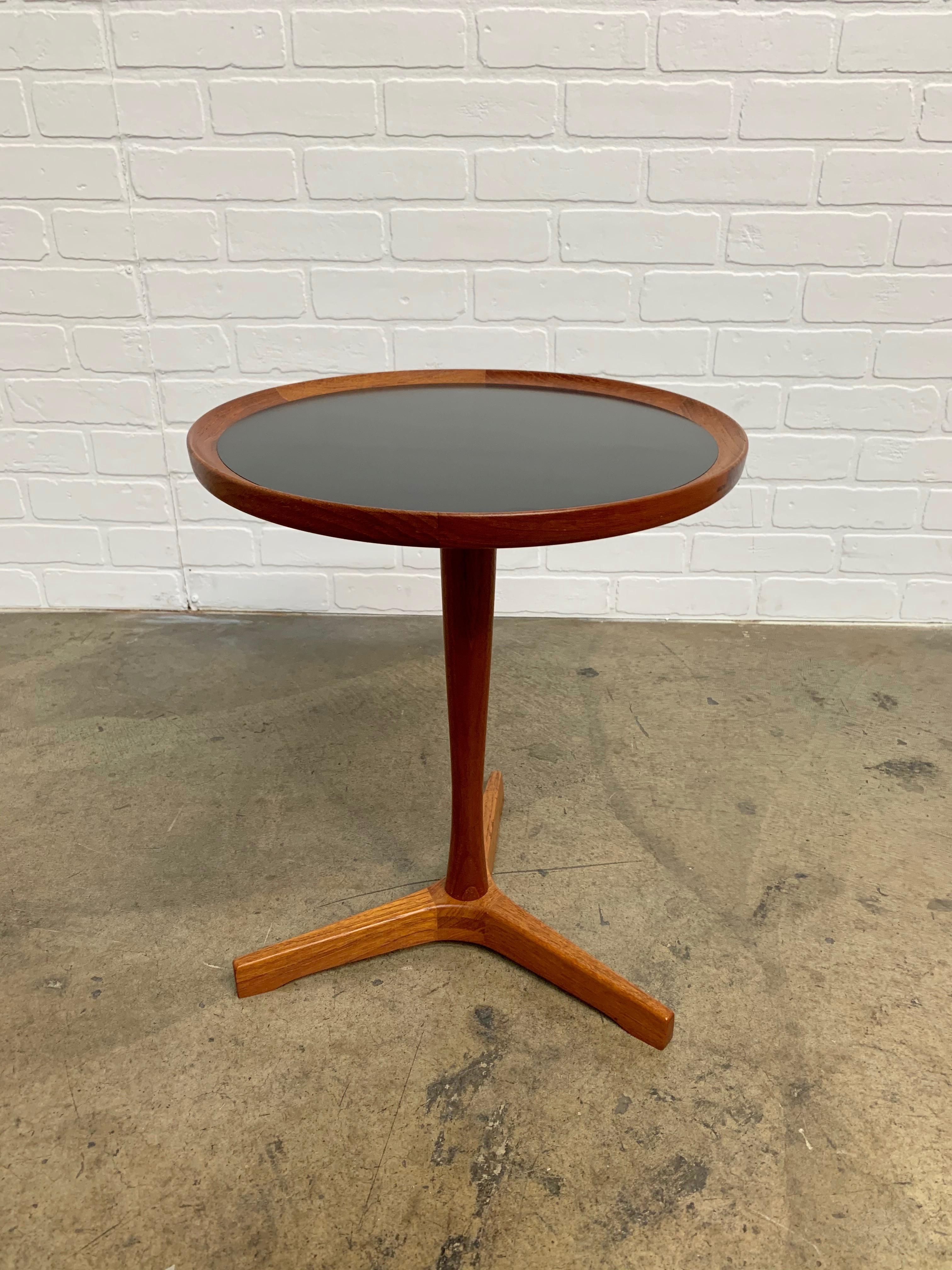 Scandinavian Modern Danish Modern Teak Side Table Designed by Hans Andersen