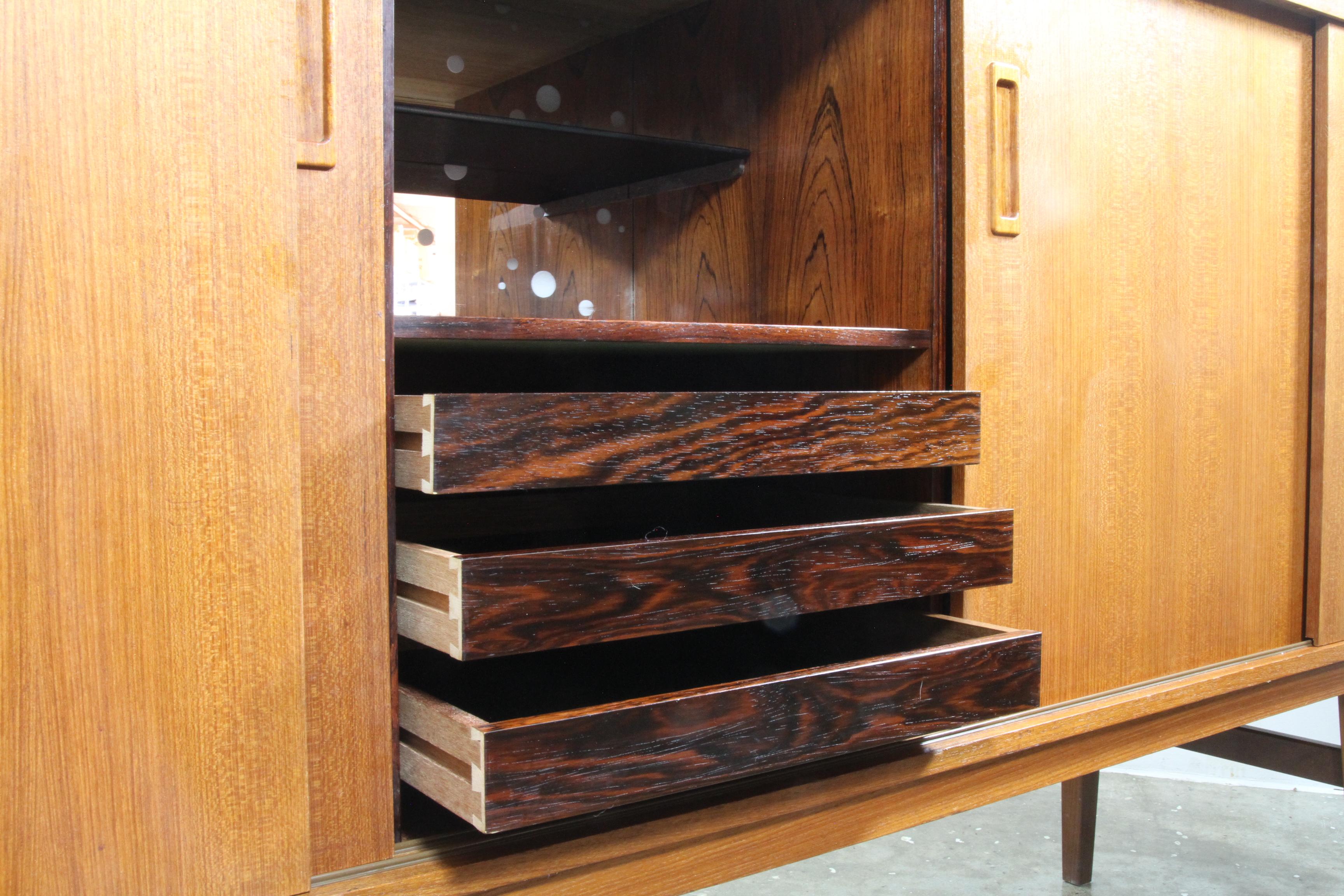 Danish Modern Teak Sideboard, 1960s In Good Condition In Asaa, DK