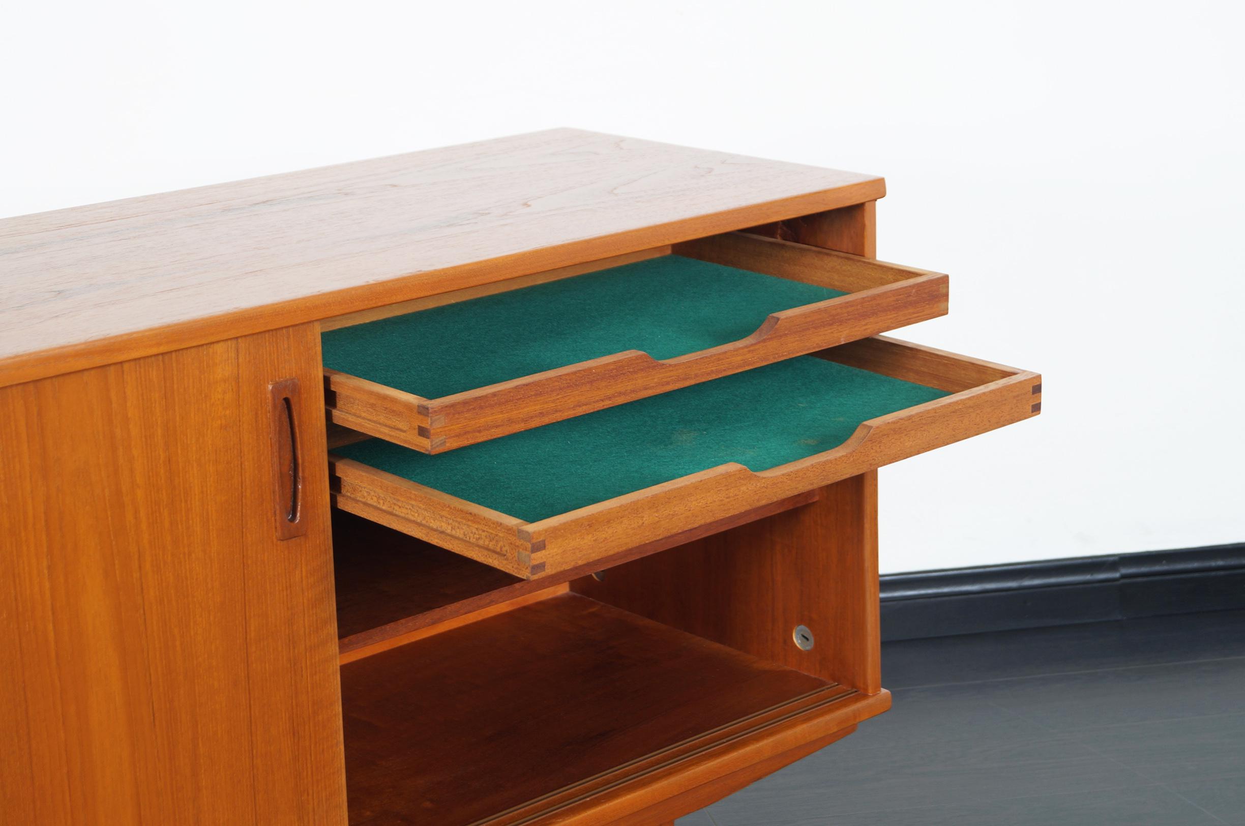 Mid-20th Century Danish Modern Teak Sideboard by Dyrlund