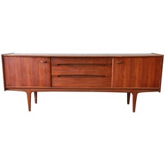 Danish Modern Teak Sideboard Credenza by Younger