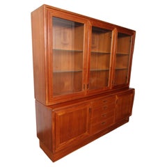 Used Danish Modern Teak Sideboard/Hutch by Niels Moller for Gudme Mobelfabrik