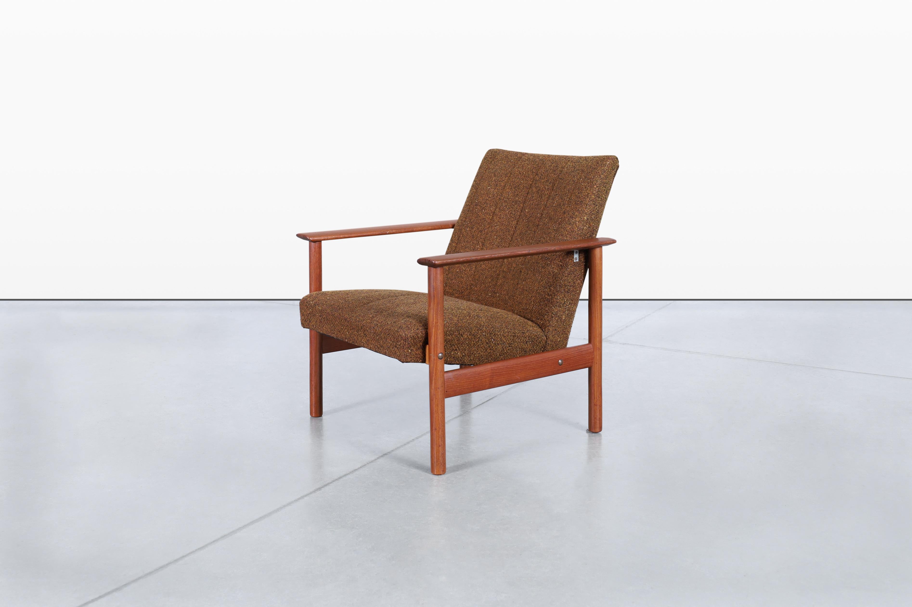 Danish Modern Teak Sofa and Chairs For Sale 4
