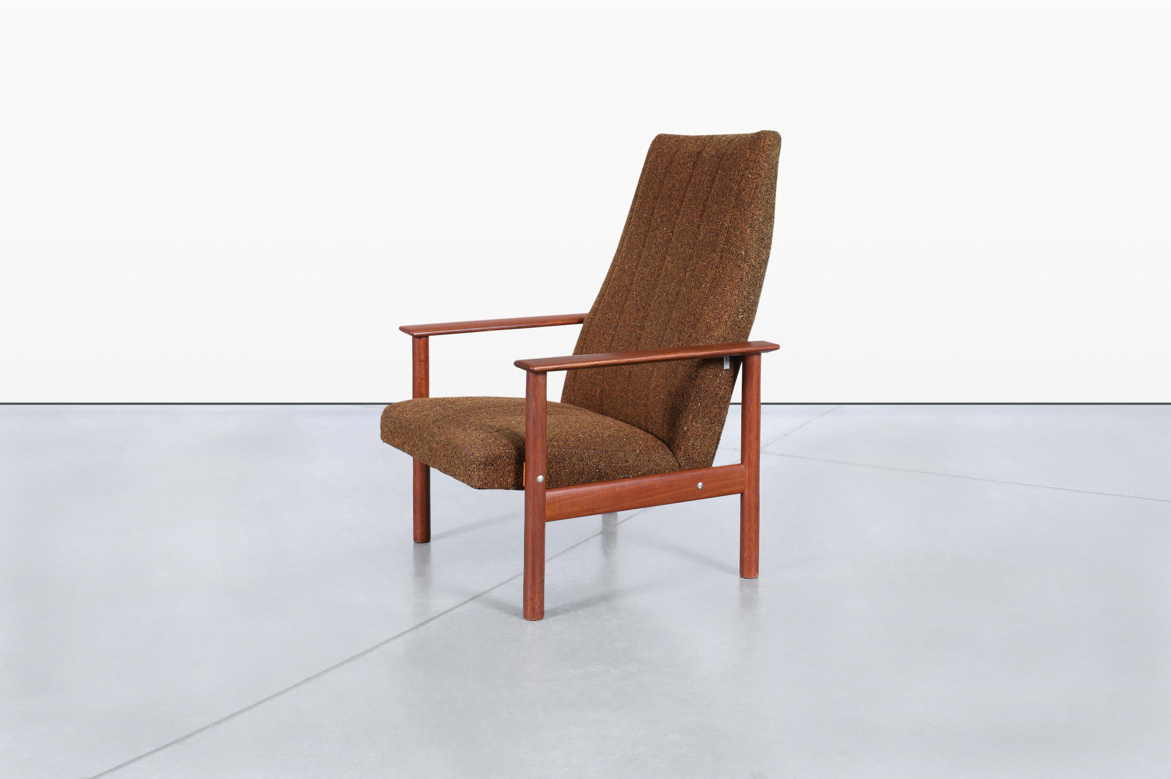 Danish Modern Teak Sofa and Chairs For Sale 6