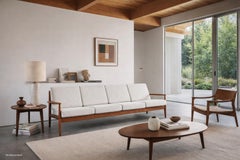 Danish Modern Teak Sofa by Grete Jalk for France and Son, 1960s