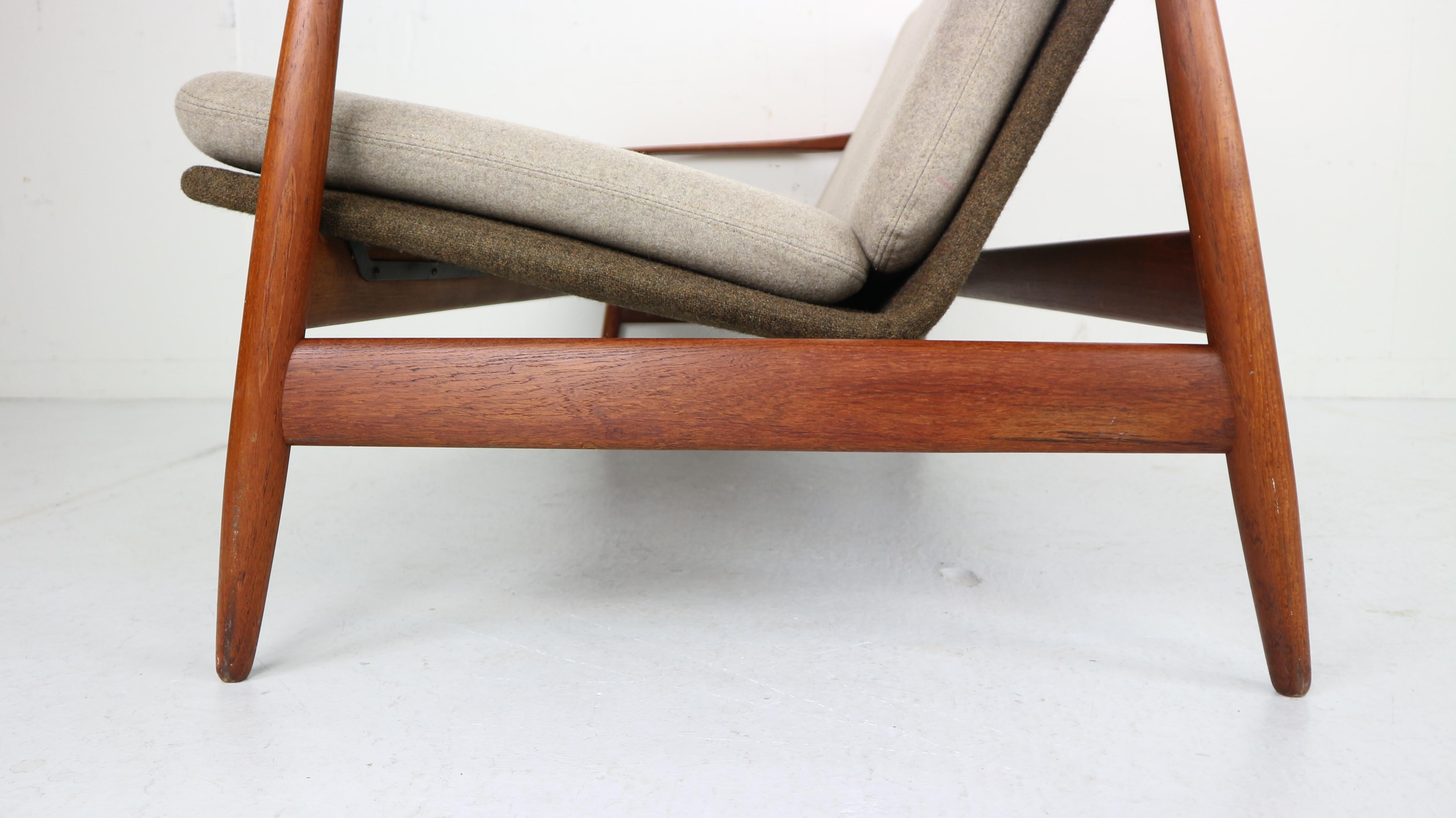 Danish Modern Teak Sofa by Poul M. Volther for Frem Rojle, 1960, Denmark 3