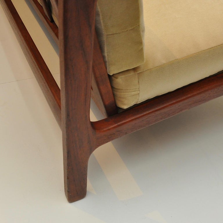 Danish Modern Teak Sofa and Chair Set For Sale at 1stdibs