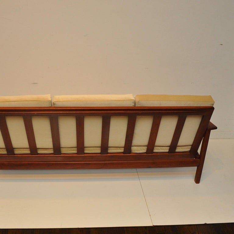 Danish Modern Teak Sofa and Chair Set For Sale at 1stdibs