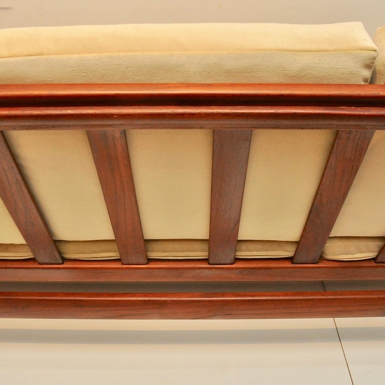 Danish Modern Teak Sofa and Chair Set For Sale at 1stdibs